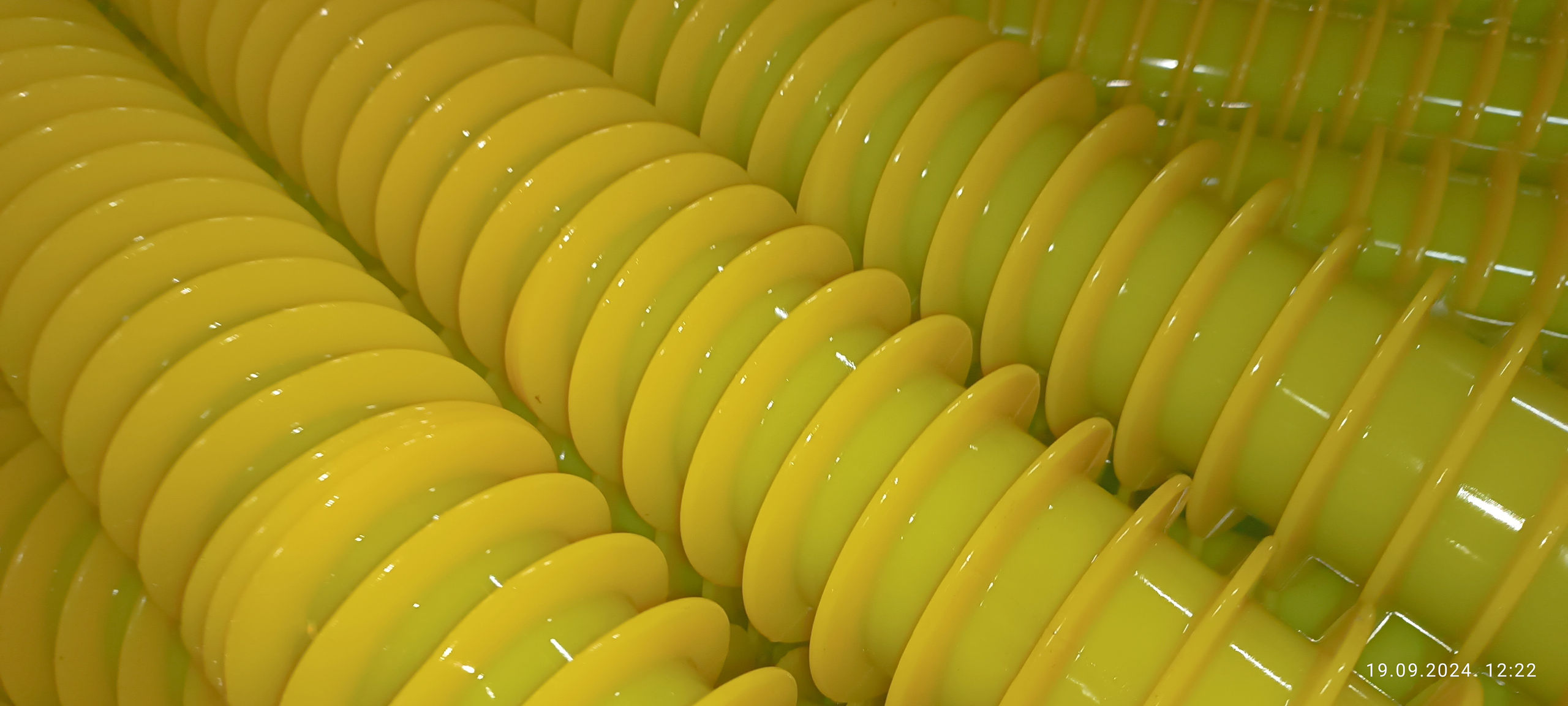 Вальцы спиральные полиуретановые повышенной прочности