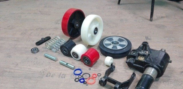 Колёса для тележек полиуретановые