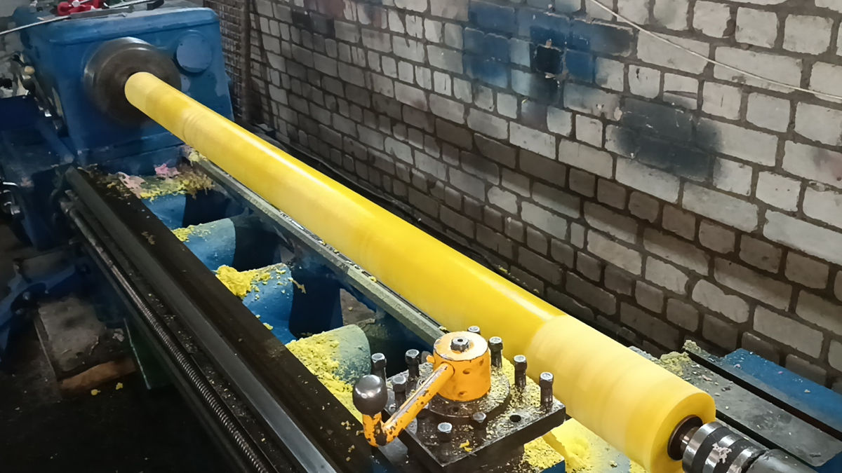 Ремонт и гуммирование полиуретановых валов